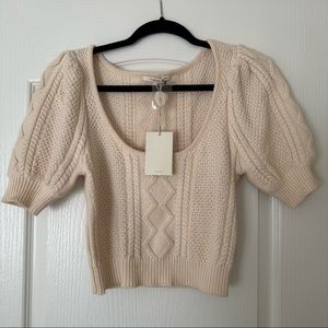 Tularosa knit crop top
